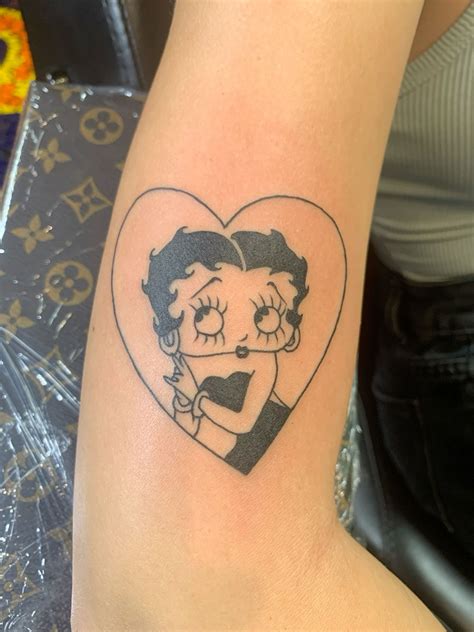Betty Boop Heart Tattoo Artofit
