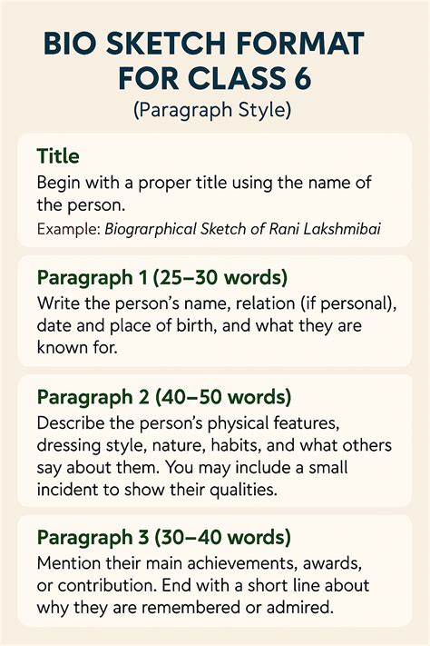 Bio Sketch Insights: Unveiling Success Stories and Hidden Talents