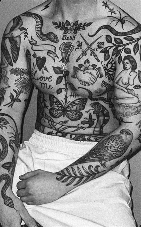 Black And White Tattoo Social Free Clipart 5585949 Clipart Library