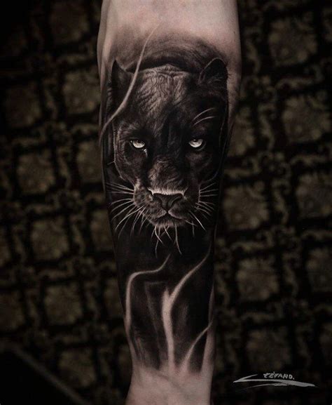 Black Panther Animal Tattoo