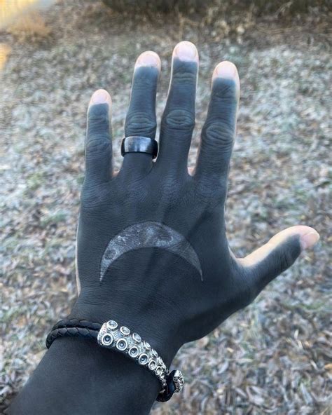 Blackout Hand Tattoo