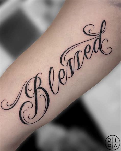Blessed Tattoo Blessed Tattoo Design Blessed Tattoo Idea Youtube