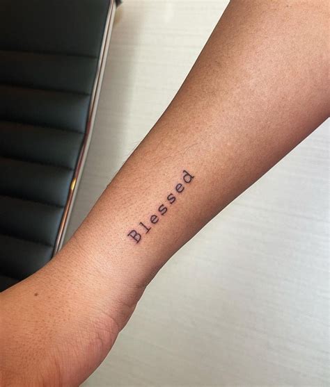 Blessed Tattoo Designs Blessed Tattoo Designs