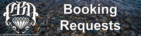 Booking Precision Body Arts