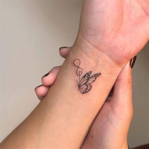 Butterfly Tattoo Wrist Butterfly Tattoo Wrist