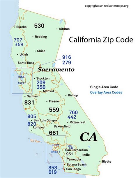 California Zip Codes: Discover Your Area Code