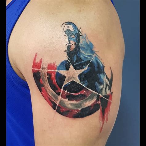 Captain America Tattoo