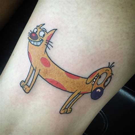 Catdog Tattoo By L Alisa Tattoo Toronto Canada R Tattoos