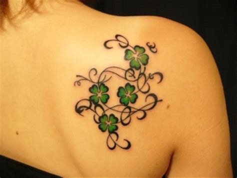 Celtic Shamrock Tattoo For Women