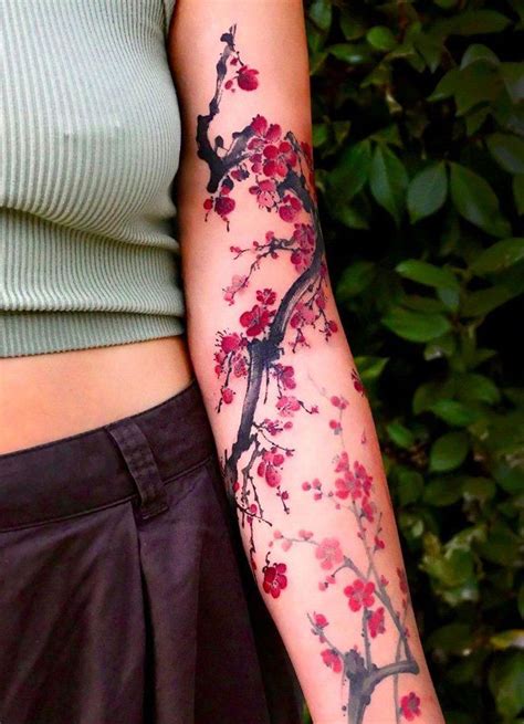 Cherry Blossoms Tattoos Beautiful Tattoos Sleeve Tattoos For Women Cherry Blossoms Tattoos Beautiful Tattoos Sleeve Tattoos For Women