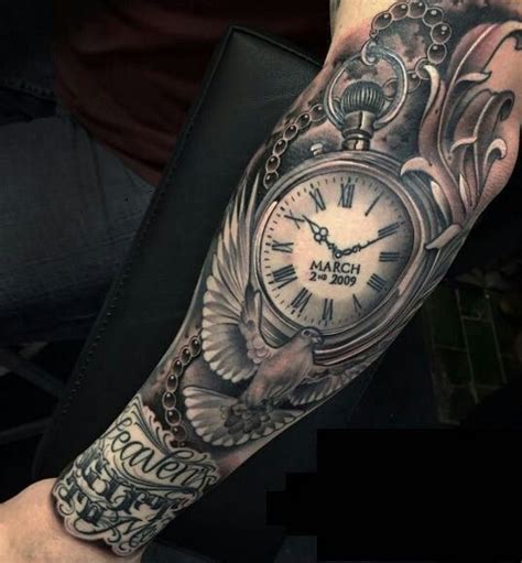 Clock Tattoos For Men Ideas And Designs For Guys Clock Tattoos For Men Ideas And Designs For Guys
