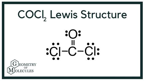 COCl2 Lewis Structure Unveiled: Key Insights