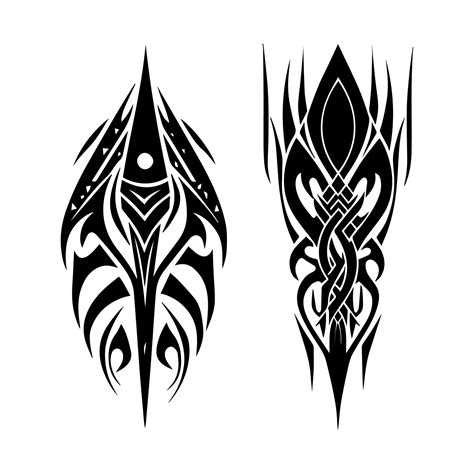 Cool Tribal Tattoo Design
