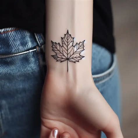 Could Not Be Happier With How This Maple Leaf Tattoo Turned Out There S More Meaning Here For Me Than I Can Convey I M Already Planning My Next One I Want