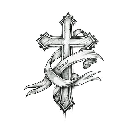 Cross Tattoo Design