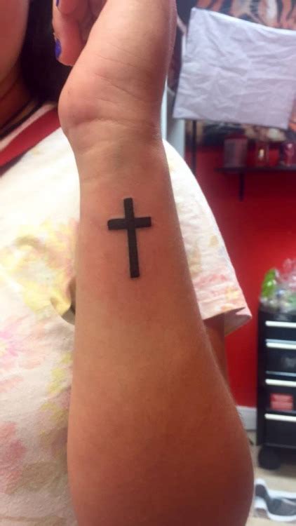 Cross Tattoos On Wrist Designs Ideas And Meaning Tattoos For You