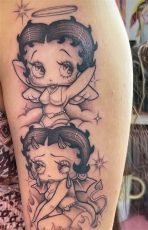 Cute Betty Boop Tattoos