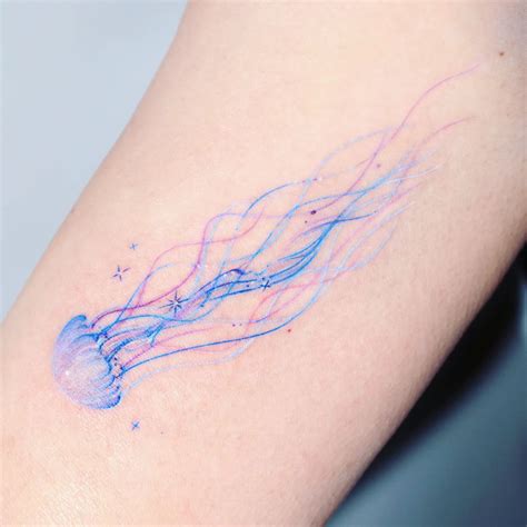 Cute Jellyfish Tattoo Cute Tattoos Jellyfish Tattoo Purple Tattoos