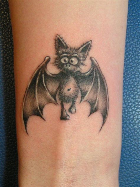 Cute Little Bat By Okvlt Deviantart Bats Tattoo Design Bat Tattoo