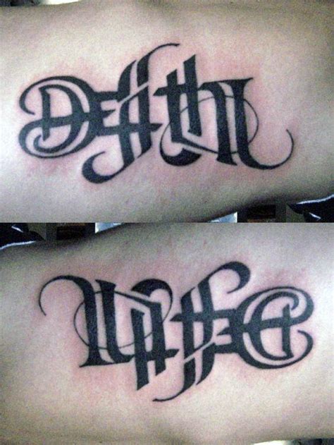 Death And Life Tattoo