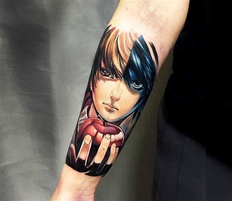 Death Note Tattoo By Vladislav Shetikov Photo 27339