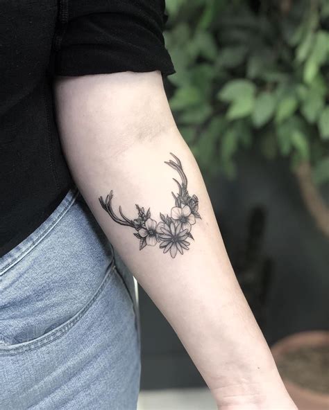 Deer Antlers Tattoo Deer Antlers Tattoo