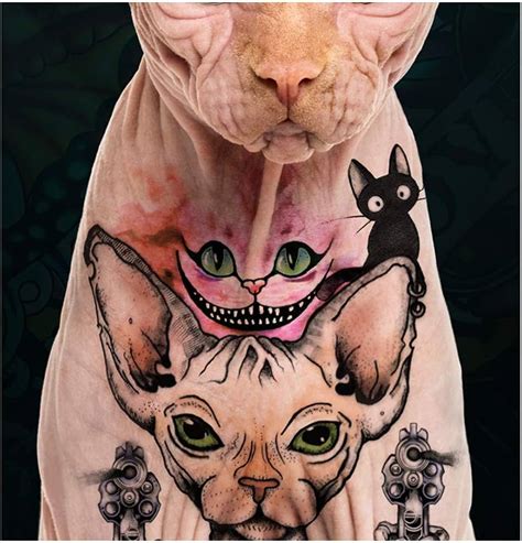 Details 93 About Sphynx Cat Tattoo Best Billwildforcongress