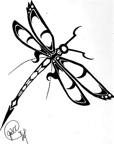 Dragonfly Tribal Tattoo By Hsien Lung On Deviantart Dragonfly Tribal Tattoo By Hsien Lung On Deviantart