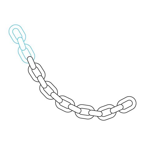 Drawing Arms Chain Broccoli How To Draw Chains Easy Drawings Chain