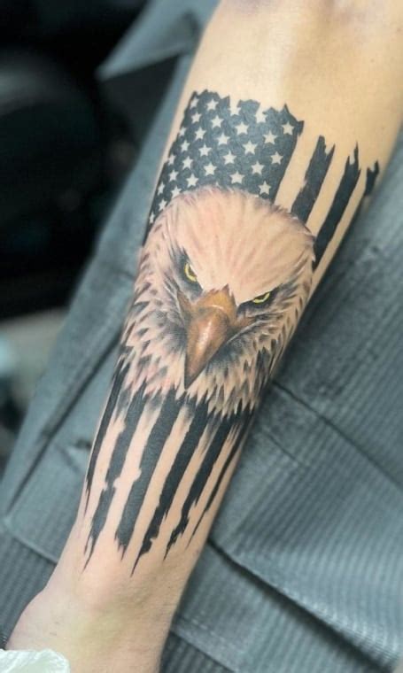 Eagle With American Flag Tattoo American Eagle Stars And Stripes Flag Eagle With American Flag Tattoo American Eagle Stars And Stripes Flag