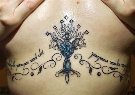 Elven Chest Tattoos