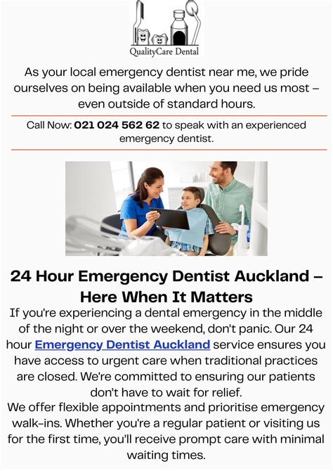 Emergency Dentist 24 Hour Service: Your Urgent Dental Care Solution