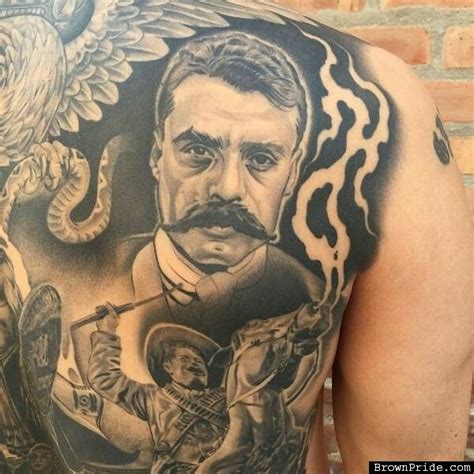 Emiliano Zapata And Pancho Villa Tattoos