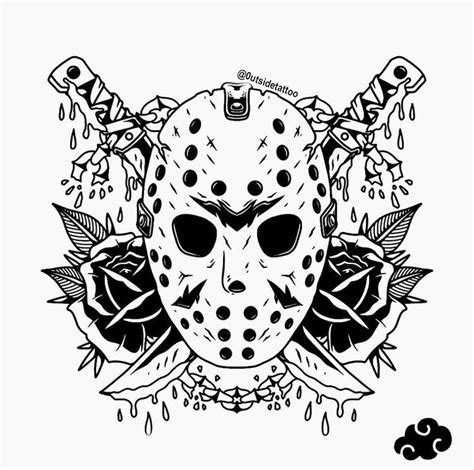 Everything Voorhees Horror Movie Tattoos Movie Tattoos Scary Tattoos