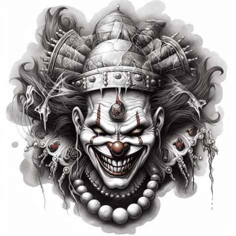 Evil Clowns Tattoo Designs Evil Clowns Tattoo Designs