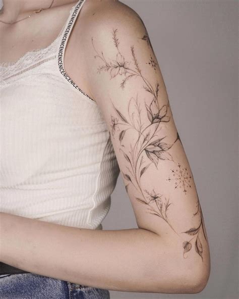 Feminine Tattoo Flowers Delicate Arm Delicate Arm Tattoos For Girl