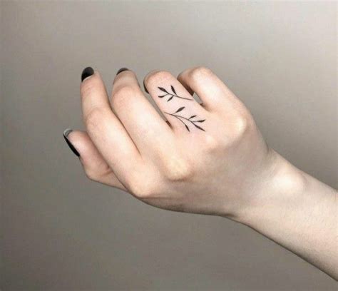 Finger Tattoo Small Tattoo Hand Tattoo Minimalist Tattoo Tattoo Design