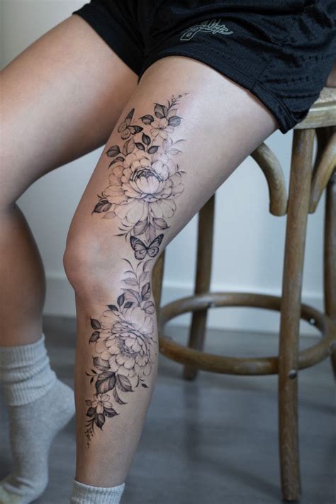 Floral Leg Tattoo Thigh Tattoos Women Leg Tattoos Women Flower Leg Floral Leg Tattoo Thigh Tattoos Women Leg Tattoos Women Flower Leg