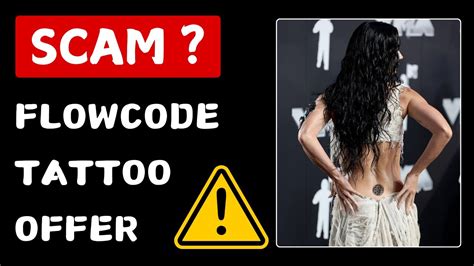 Flowcode Tattoo Offer 5 000 For A Qr Code Legit Or Scam Youtube