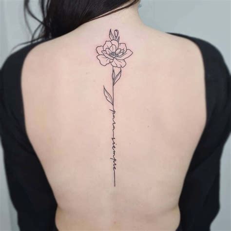 Flower Back Tattoo Spine At Patricia Logan Blog Flower Back Tattoo Spine At Patricia Logan Blog