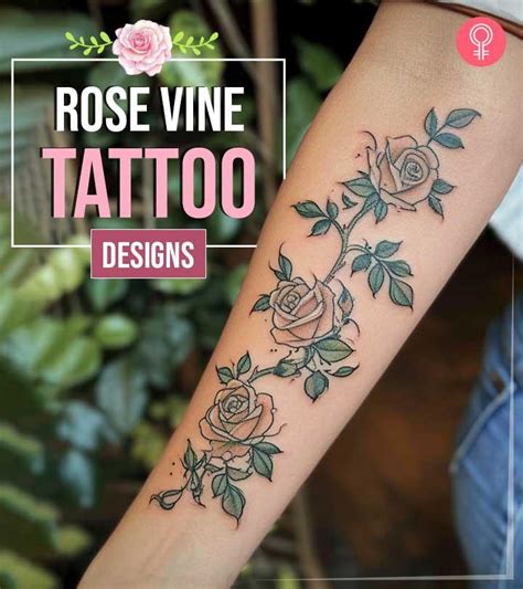 Flower Vine Tattoo Designs Best Flower Site