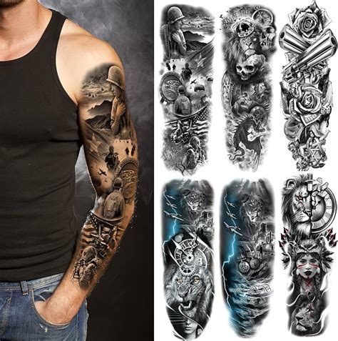Full Sleeve Tattoo Patterns At Angela Hix Blog