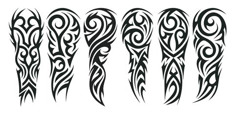 Full Sleeve Tribal Arm Tattoos Men And Women Designs 56709647 Vector Art At Vecteezy Full Sleeve Tribal Arm Tattoos Men And Women Designs 56709647 Vector Art At Vecteezy