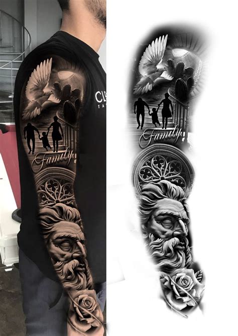 Full Sleve Tattoo Design Full Sleeve Tattoo Design Men Tattoos Arm