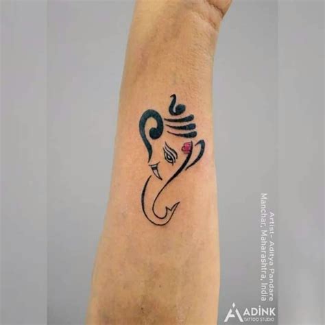 Ganesha Tattoo In 2025 Mom Dad Tattoo Designs Ganesha Tattoo Dad