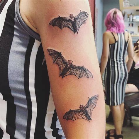 Girly Bat Tattoos