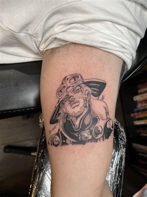Got A Tattoo Of Gyro Zeppeli R Stardustcrusaders