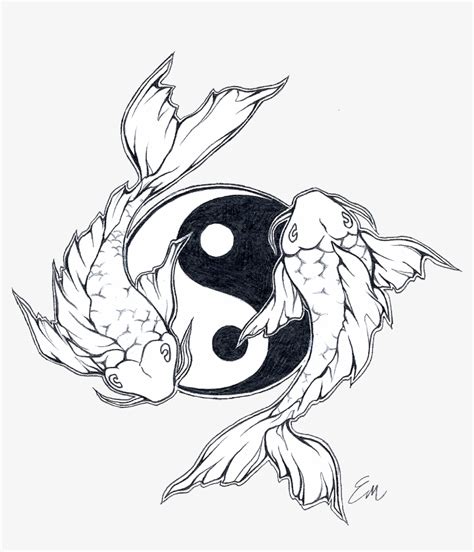 Graphic Transparent Library Yinyang Koi Fish Design Yin Yang Koi Fish Graphic Transparent Library Yinyang Koi Fish Design Yin Yang Koi Fish
