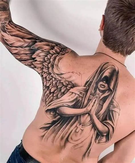 Guardian Angel Tattoo Design