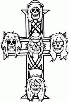 Guns N Amp 39 Roses Cross Logo Logodix